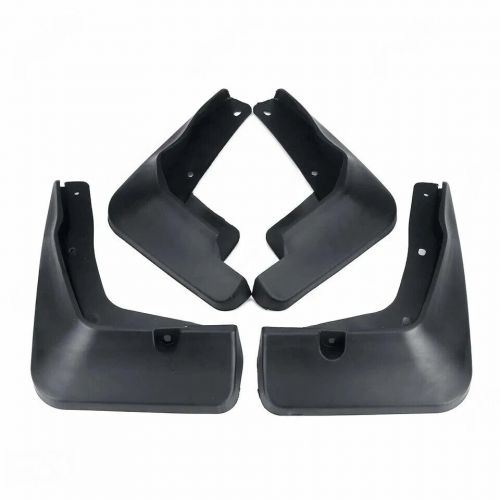 Mud Flap Set of 4 Black For Volkswagen Vento 2010-2013