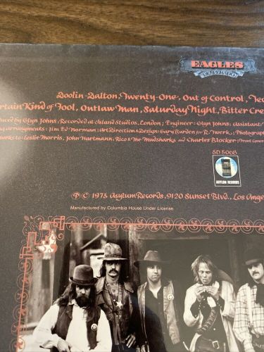 SEALED EAGLES Desperado Asylum SD 5068 1973 SEALED Vinyl LP