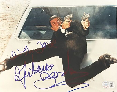 Antonio Banderas Full Name Signed Desperado 8x10 Zorro Autograph Beckett BAS
