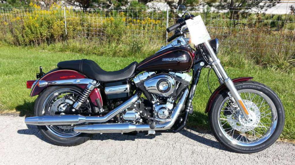 2014 harley-davidson fxdc dyna super glide custom  cruiser 