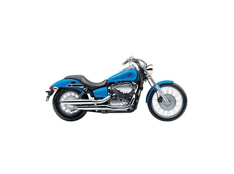 2014 honda shadow spirit 750 - ultra blue metallic flame 