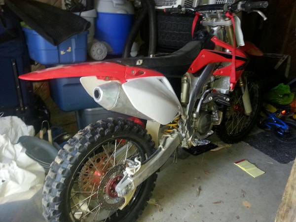 2008 honda crf 450r. lower price!!!!