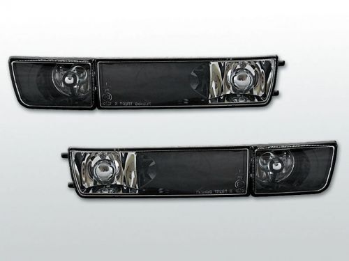 New front indicators turn signals kpvw14 vw golf 3 / vento with fog lights black