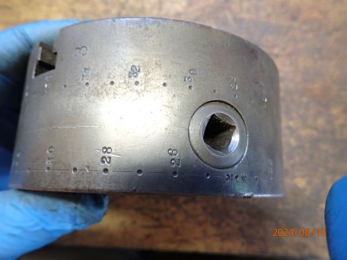 Older cushman 3 jaw metal lathe chuck 3505