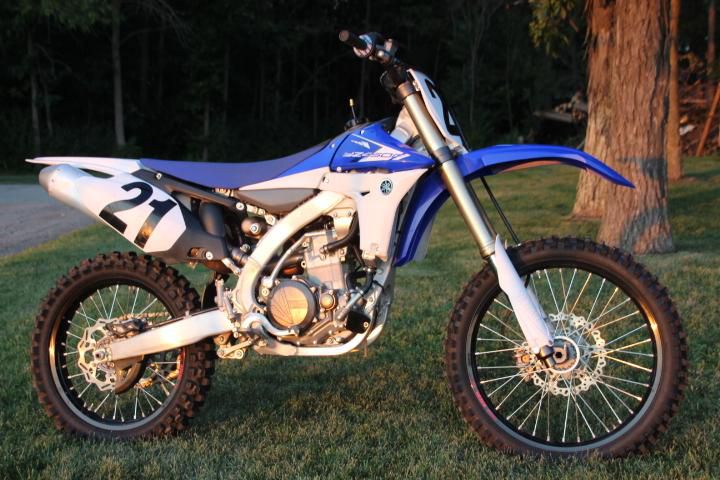 2013 YAMAHA YZ450F Blue Y Z F 450