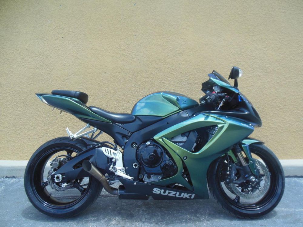 2007 Suzuki GSX-R 600 Sportbike 