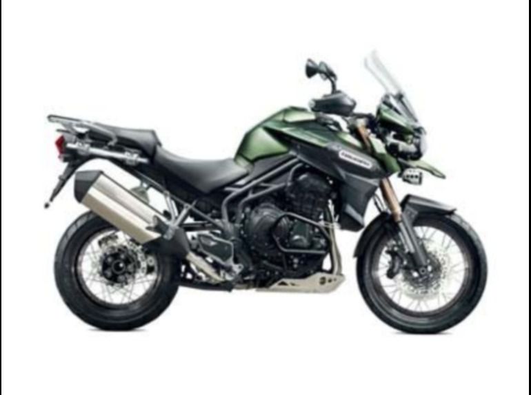 2013 triumph tiger explorer xc - matte khaki green 