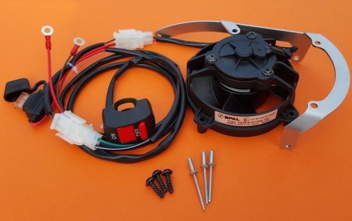 KTM HUSQVARNA HUSABERG 2 + 4 STROKE ORIGINAL FAN VENTILATOR COOLER with SWITCH