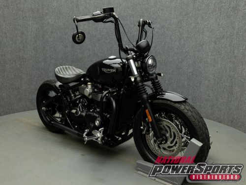 2020 Triumph Bonneville Bobber Black