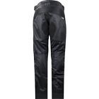 LS2 Vento Mens Summer Mesh Lightweight Motorcycle Trousers Black Textile Touring