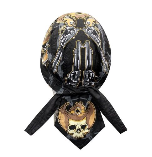 Desperado Western Bandanna Biker Doo Do Rag Head wrap Skull cap Capsmith Du Rag