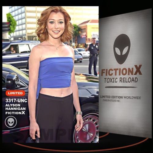 Alyson Hannigan [ # 3317-UNC ] FICTION X TOXIC RELOAD / Limited Edition cards