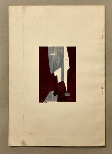 Exhibition catalog wood-block prints by yoshida family 1953 rare hiroshi toshi