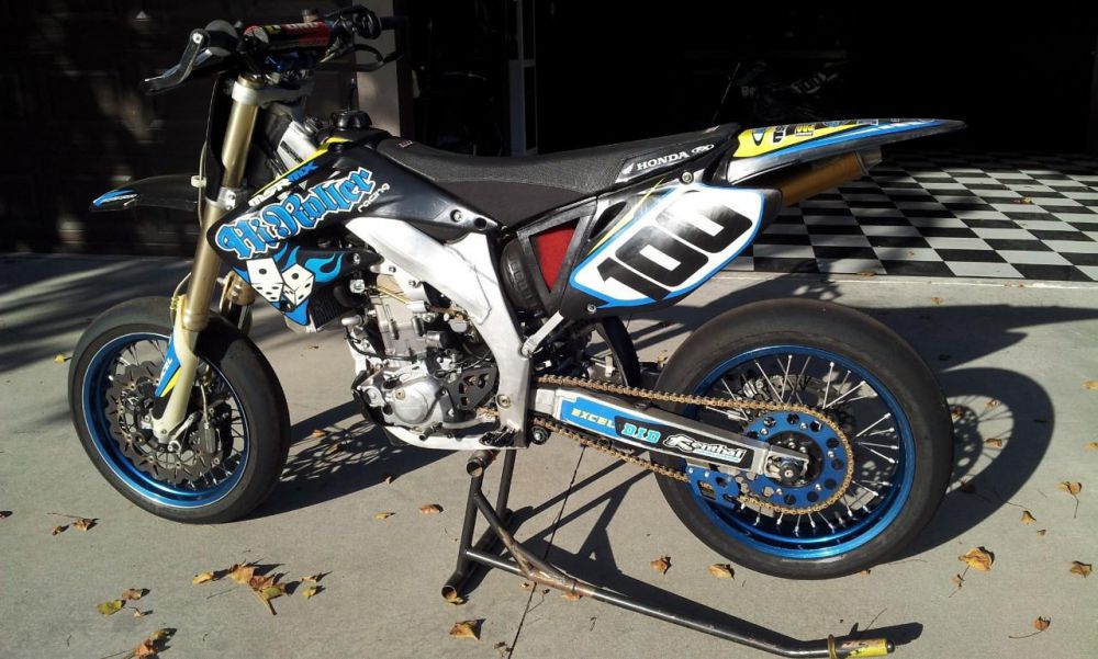 2003 honda crf 450 super moto 