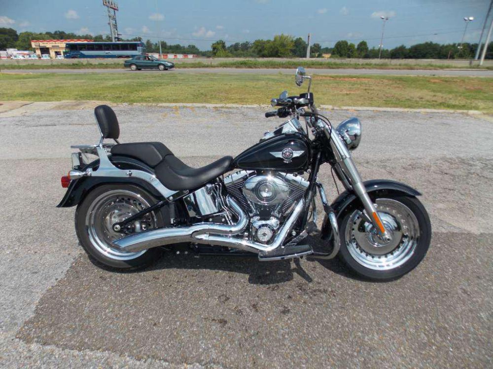 2012 harley-davidson flstf softail fat boy  cruiser 