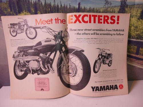 Modern Cycle June 1968 Hodaka Ace 100 Bultaco Yamaha 80 Norton Ask Von Dutch E6