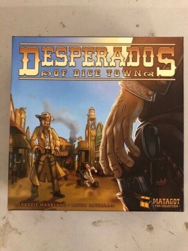 Desperados of dice town - game by matagot - like new - unplayed-