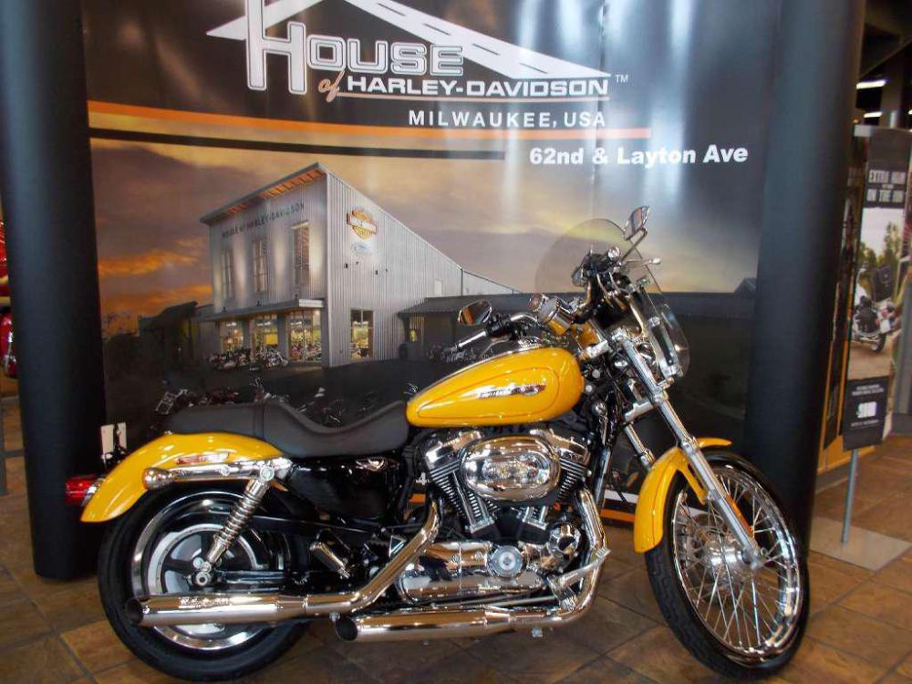 2008 harley-davidson xl 1200c sportster 1200 custom  cruiser 