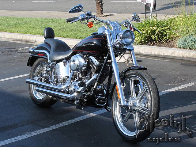 2001 harley davidson deuce fxstd - anaheim,california