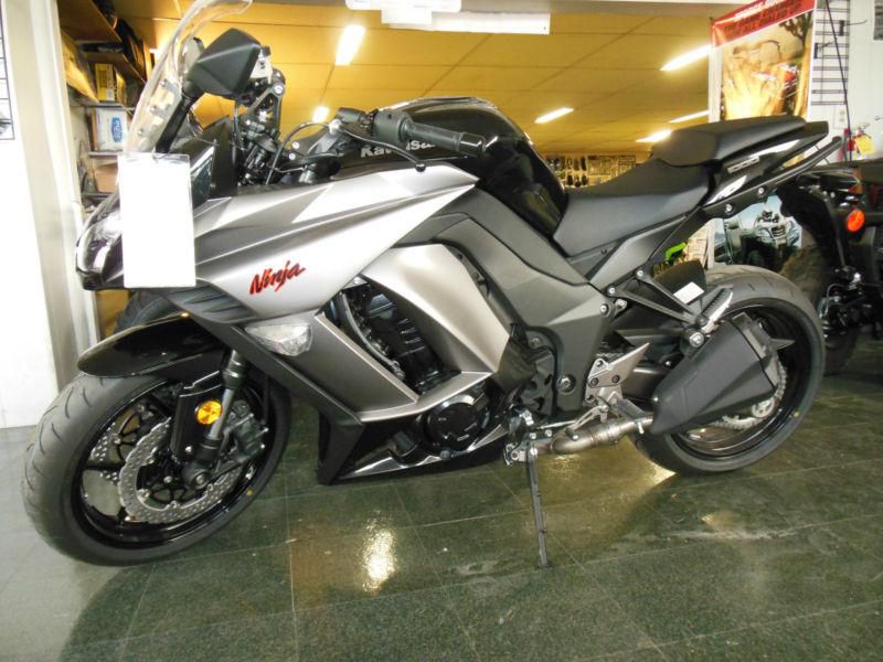 2012 kawasaki ninja 1000 zx1000 sportbike black/gray non abs