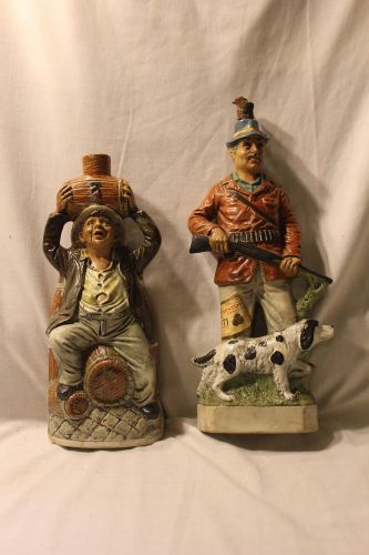 CASA VENTO ITALIAN WINE DECANTERS - EMPTY - LOT OF 2