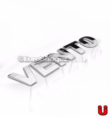 1 - vw volkswagen jetta euro style vento chrome emblem badge jetta to vento