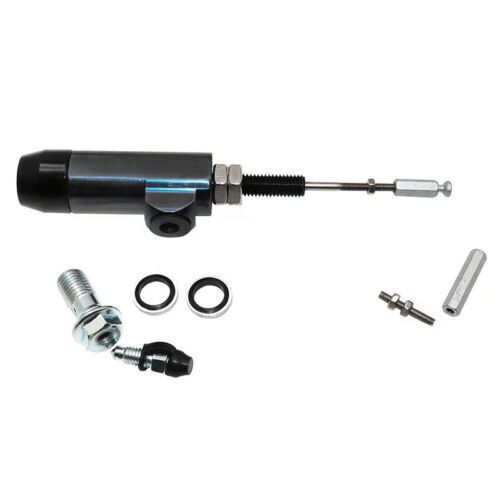 New Universal Motorcycle CNC Hydraulic Clutch Master Cylinder Rod Brake Pump Kit